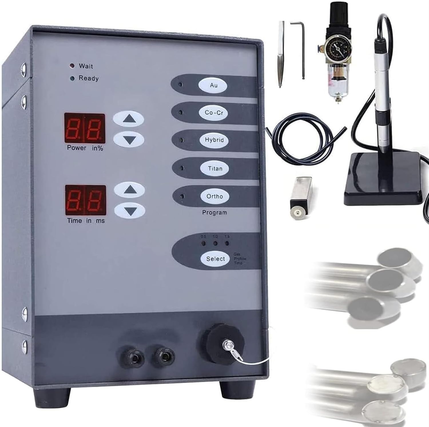 100W Pulse Argon Arc Welder, CNC Spot Welding Machine, for DIY Jewelry Repair Gold and Hardware Workpiece Welding Jewelry Welder