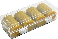 Vista 89 de Smartdealspro 64pcs 1.260 in/1.26 pulgadas plástico opaco aprendizaje contadores discos mini fichas de póquer fichas de juego con caja
