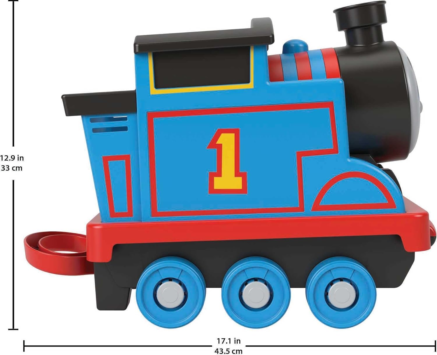 Thomas & Friends Pull-Along Toy Train for Kids Biggest Friend Thomas with Storage for Preschool Kids Ages 2+ Years