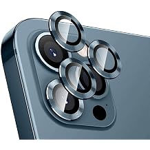 Bzontech iPhone 15 Pro / 15 Pro Max ile Uyumlu Mercek Lens Kamera Koruyucu MAV  Titanyum