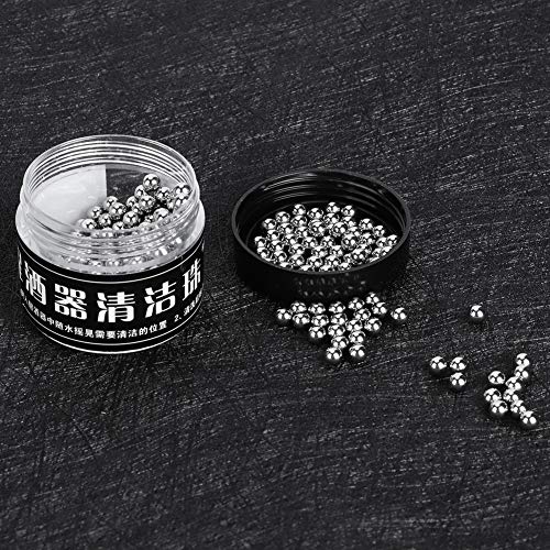 300Pcs Cleaning Beads, 4Mm Stainless Steel Cleaning Beads Wine Tea Stains Decanter Cup Bottle Cleaning Ball, For Wine Bottles Glass Decanters Carafes #TOP5