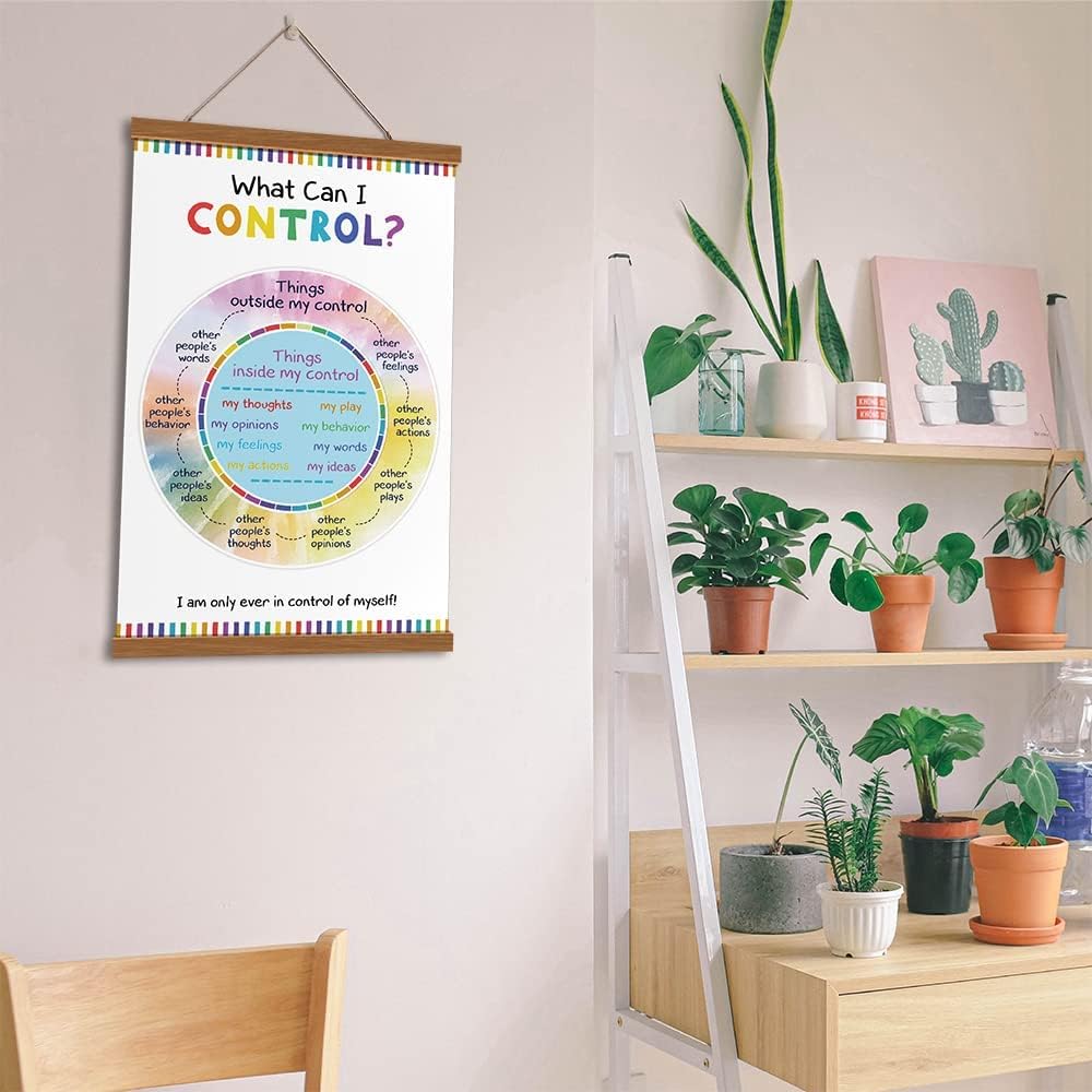 KAIRNE What I can Control Sign Classroom Must Have for Kids Playroom Decor image 2
