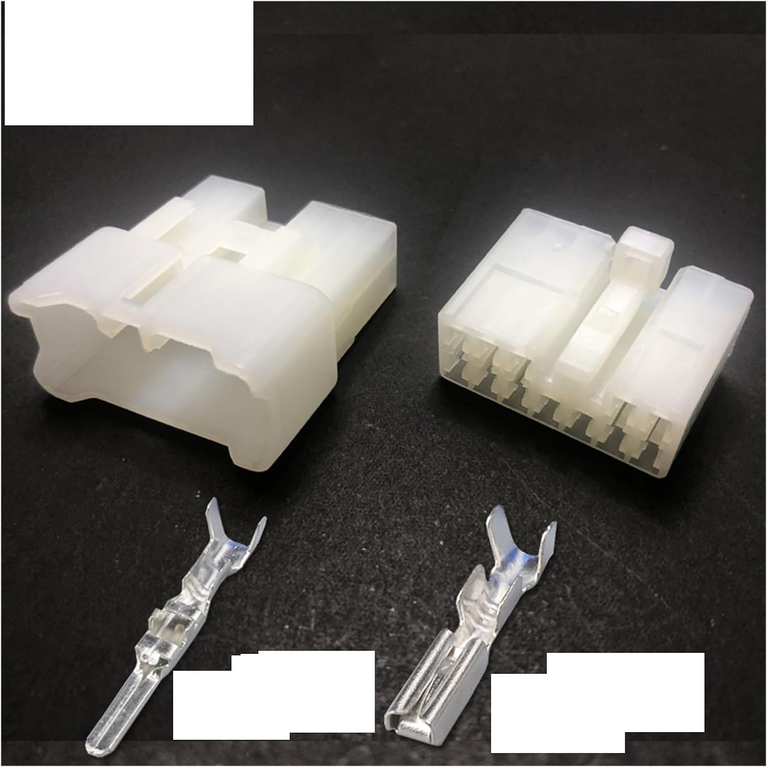 Dj7061a-2.3 Automobile Harness Connector Mg620153 Terminal Rubber Shell Sheath 6p8p10p12p Car CD Audio Power 7122-1360 (Color : 12p, Size : 1sets)