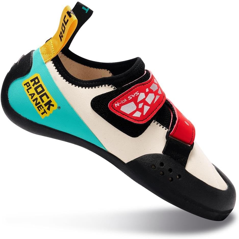 Climbing Shoes Men Lightweight Strong Anti-Slip Indoor Outdoor Rock Climbing Gym Training Beginner to Pro Performance