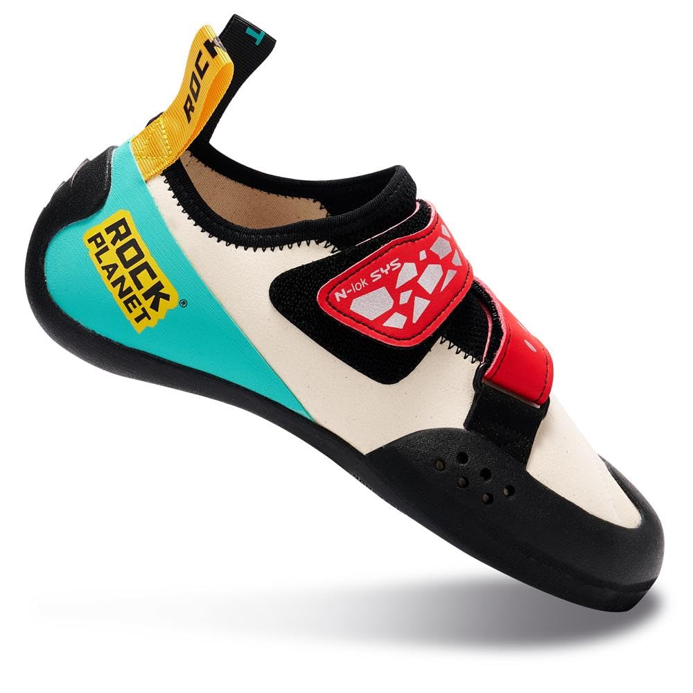 Climbing Shoes Men Lightweight Strong Anti-Slip Indoor Outdoor Rock Climbing Gym Training Beginner to Pro Performance