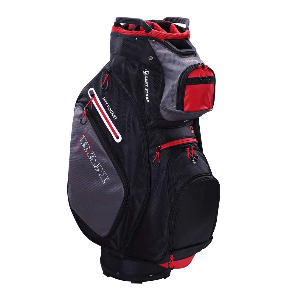 Ram Golf FX Deluxe - Sacca da golf con 14 divisori a lunghezza intera