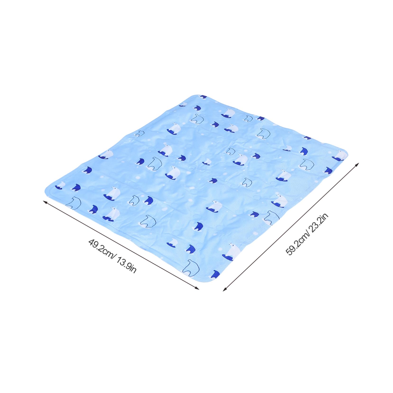 BESTonZON Kühlmatte für Hunde und Katzen, Weiche PVC Eismatte für Sommer