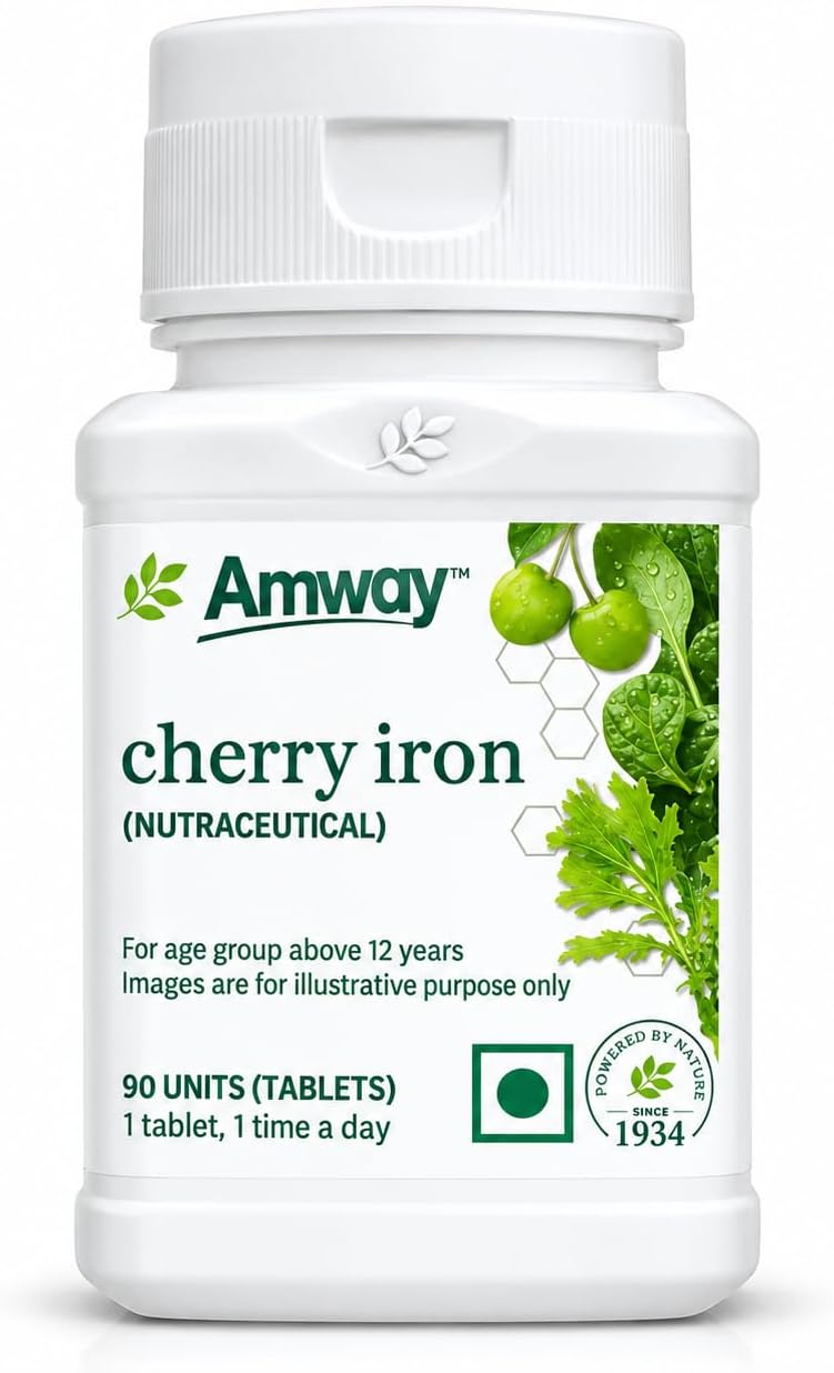 Nutrilite Cherry Iron-90 Tab, Bone Strength Tablet
