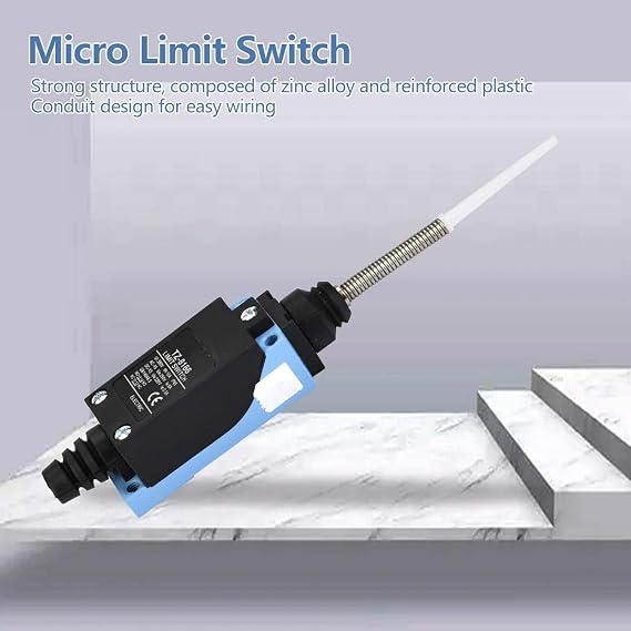 Waterproof Micro Switch Double Loop Type Limit Switch Micro Switch Momentary Limit Switch Waterproof Car Reset Limit Switch (BM-8166)