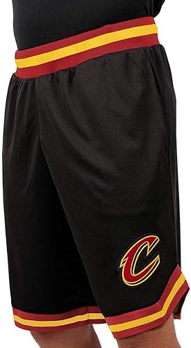 Miniatura 4 de Ultra Game Men's NBA Official Soft Air Mesh Ultimate Basketball Shorts - OG Fit