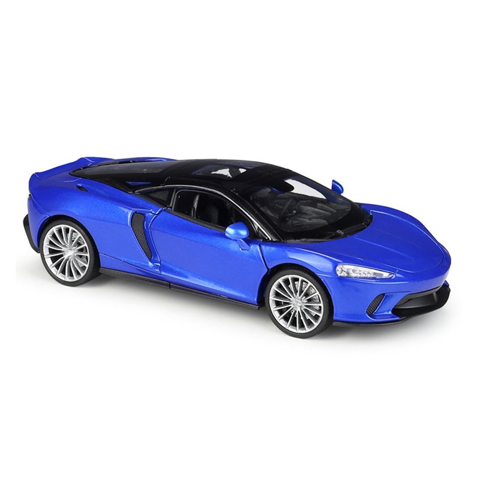 BANKOTO Diecast Car 1:24 For GT Alloy Diecast Metal Vehicles Collections Collectible Model(Blue)