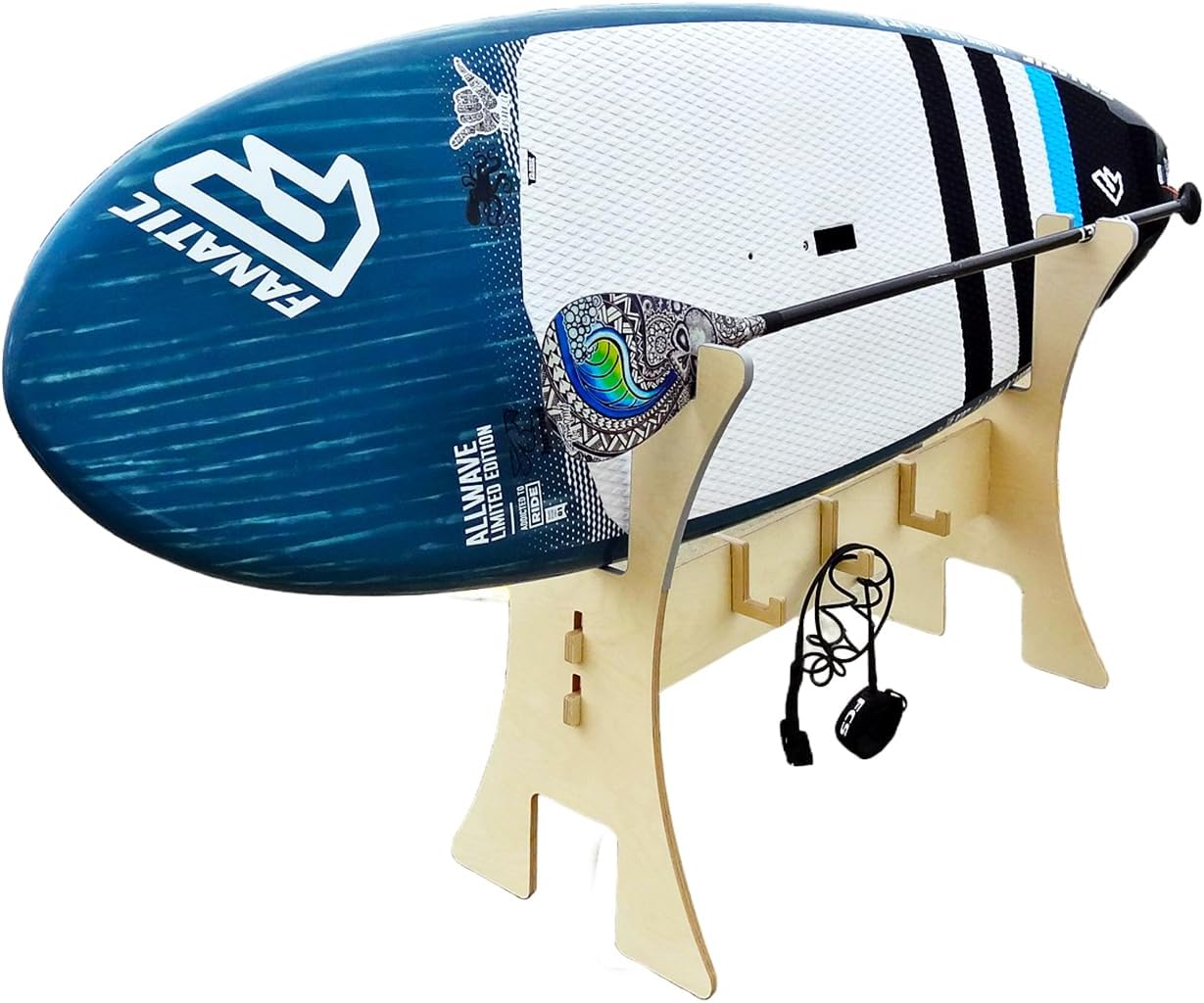 SUP Boardhorse – Multi-Purpose Stand-Up Paddleboard and Surfboard Maintenance and Storage Rack – Compact Flat-Pack Design – Made in USA