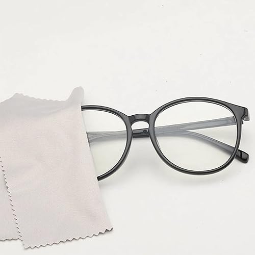 Miniatura 3 de Tyenaza Paño de lentes gris claro, 100 piezas de tela gris claro para lentes de textura cepillada, gamuza de microfibra suave, paño de limpieza