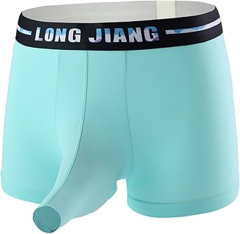 Mens Elephant Trunk Underwear Enhancing Pouch Boxer Briefs Sexy