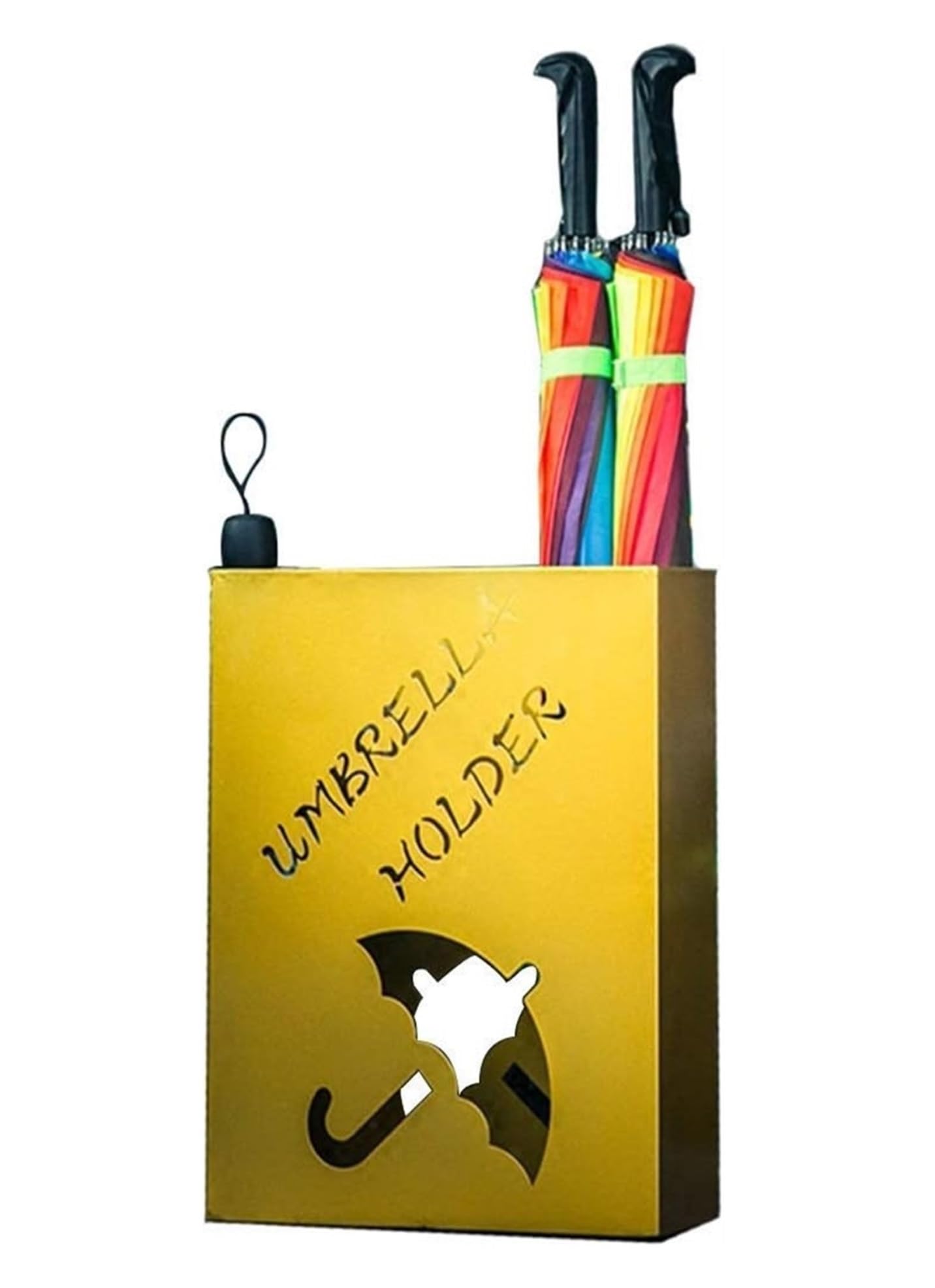 Porte-parapluies support en métal haut de gamme pour hall d'hôtel