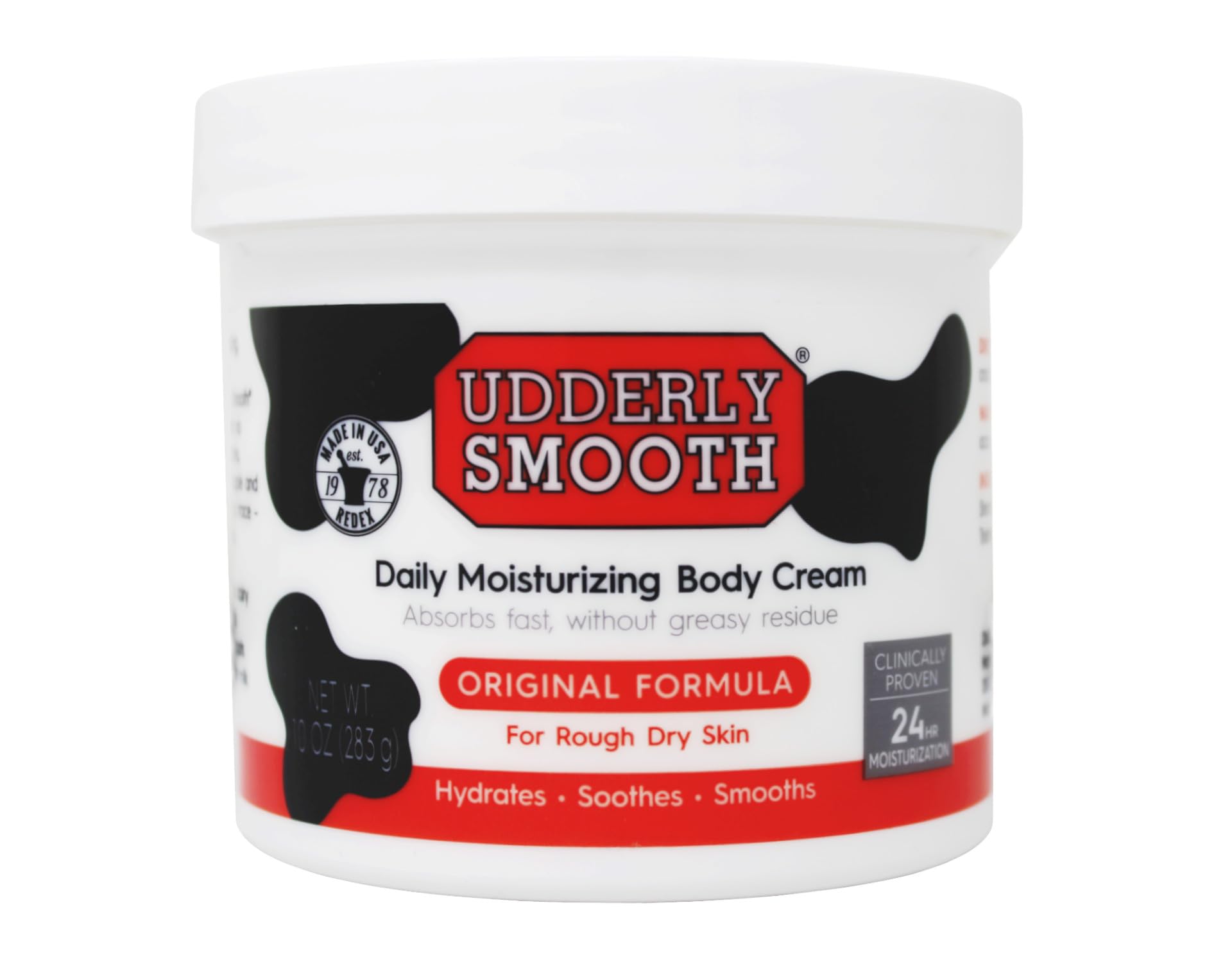 Udderly Smooth Body Cream 10 oz (Pack of 10)