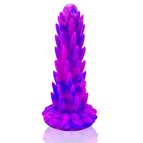 Dragon Dildo for Women, Gode Dragon pour adulte, gode monstre réaliste avec des barbes et des ventouses puissantes, énorme Bouchon anal en silicone pour le point G prostate, stimulateur Masturbateur SM Jouets Sexuels