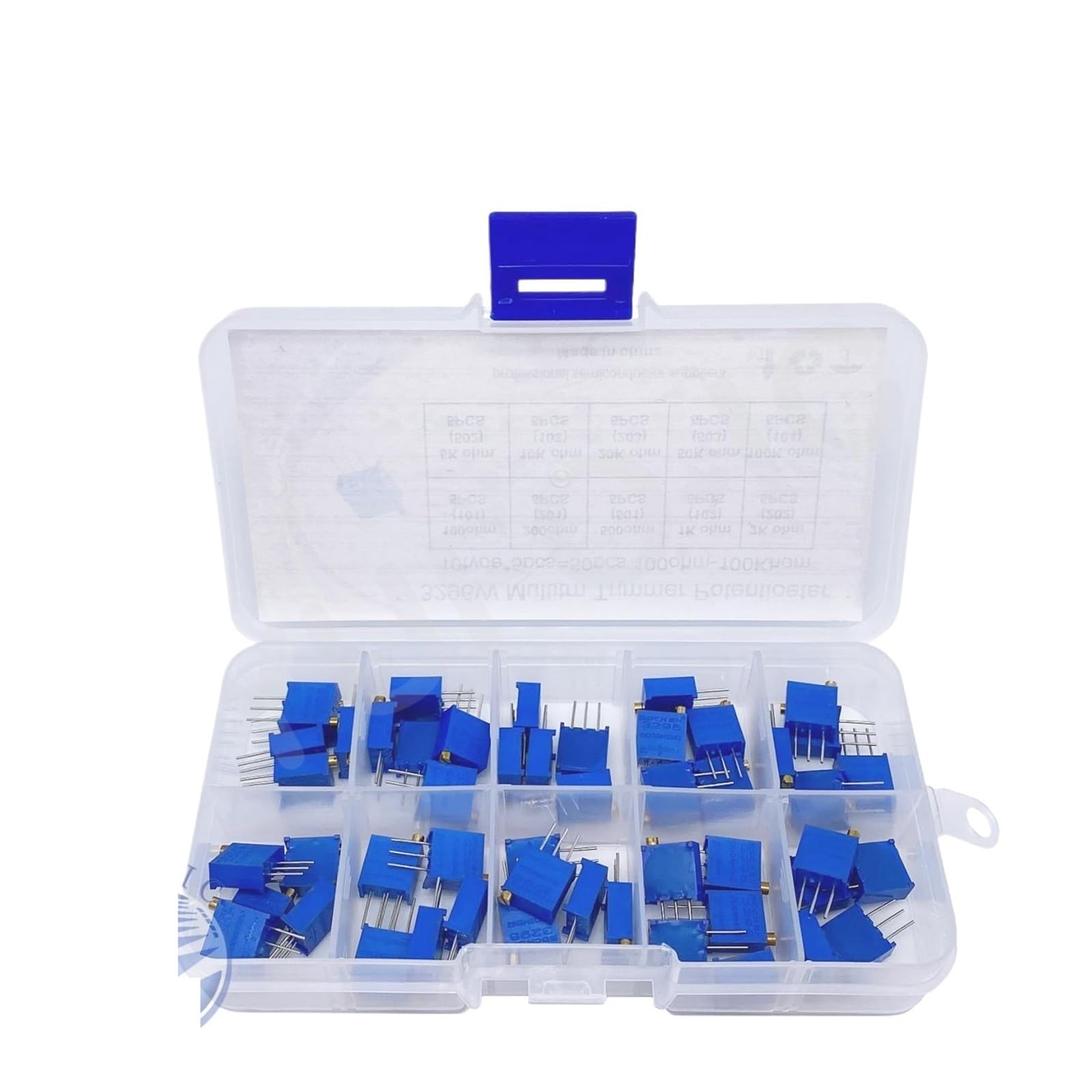 Potentiomètre 10 valeurs réglable 3296w pour équiper votre atelier de bricolage électronique