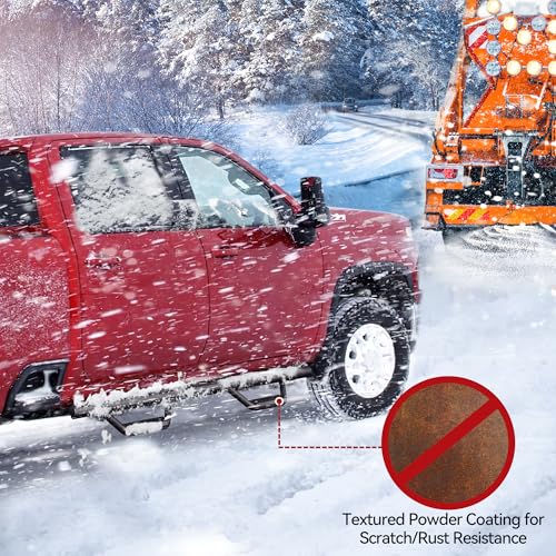 YITAMOTOR Running Boards Replacement for 2022-2026 Toyota Tundra CrewMax Cab 4 Full Size Doors, Carbon Steel Side Steps Nerf Bars Rails by YITAMOTOR - Image 4