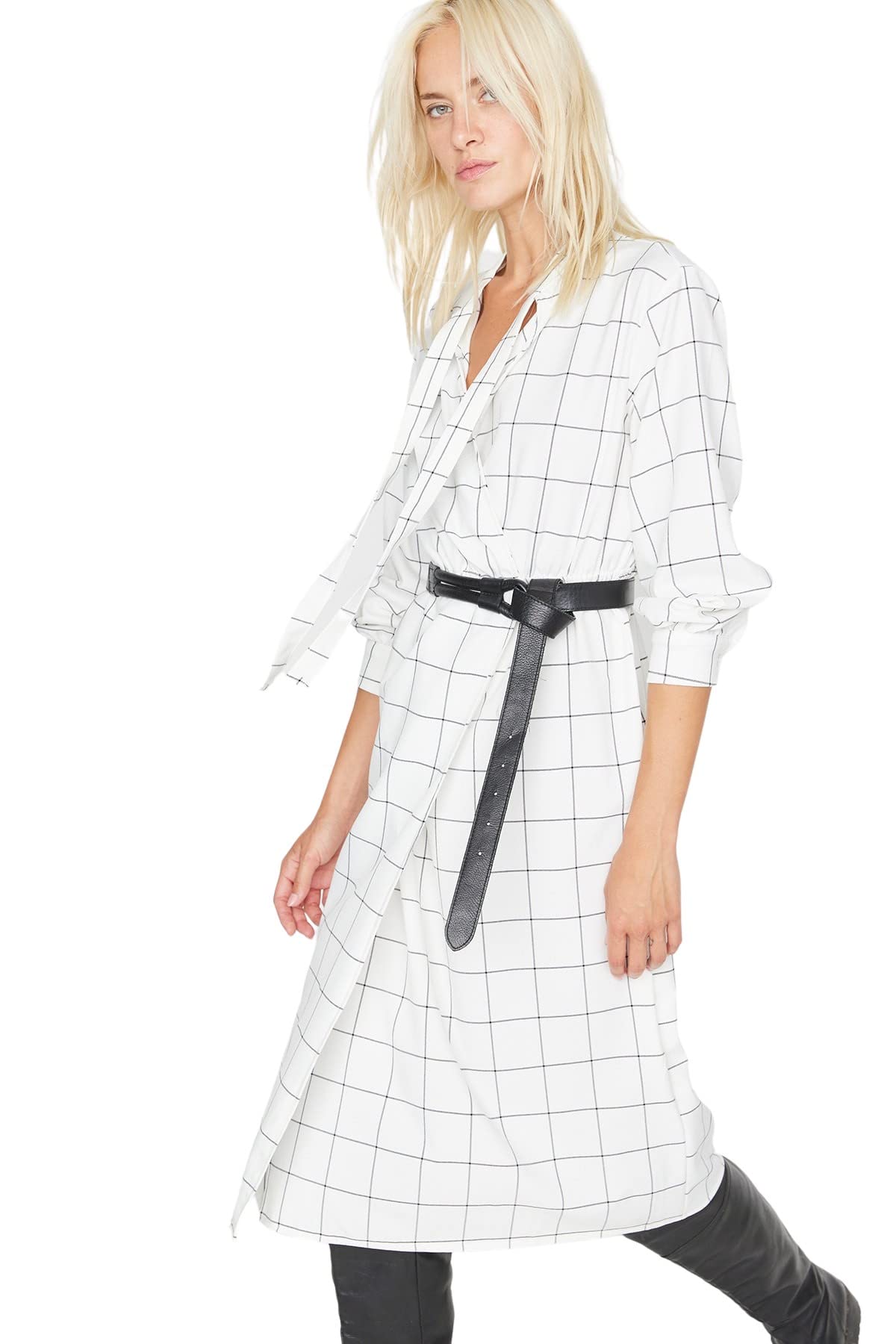 Trendyol Dress - Ecru - Wrapover