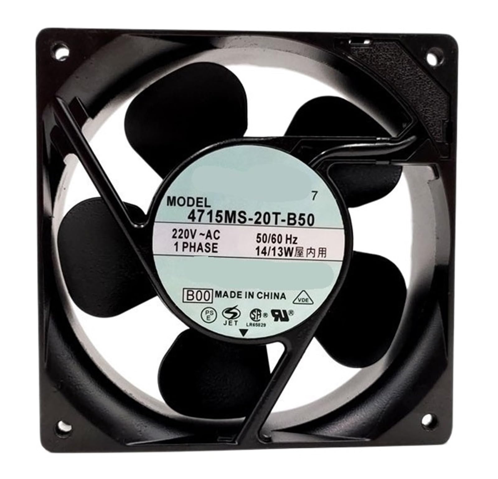 LZIKKGKI 12038 Fan 12cm Fan 200V 50 60Hz 15 13W 4715MS-20T-B50