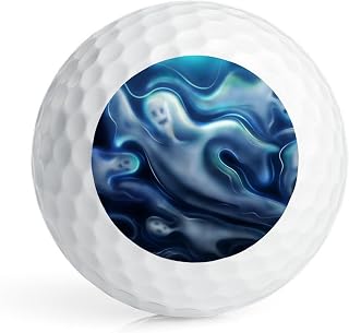 CafePress Halloween Ghosts Novelty Golf Balls (Pk of 6)