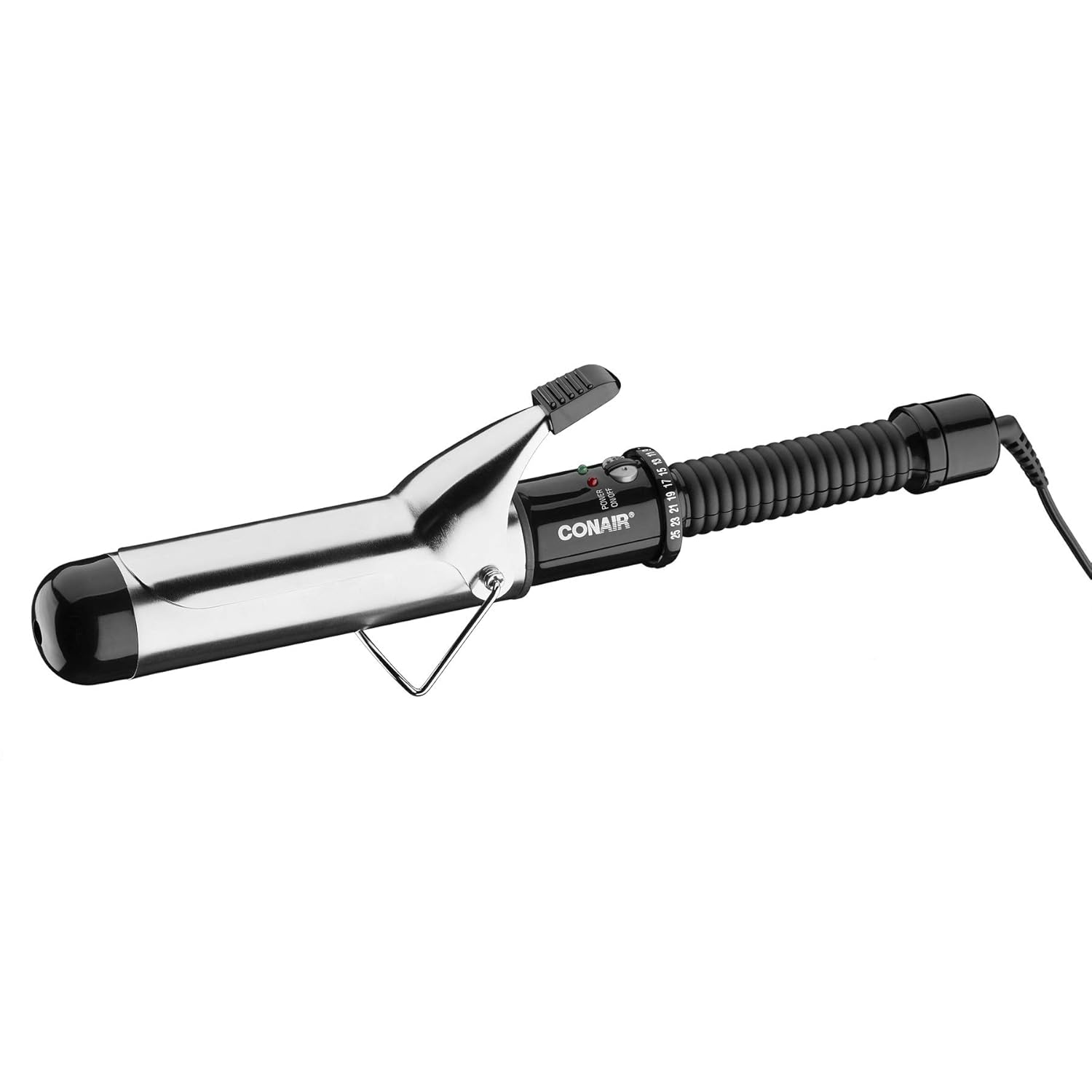 Conair Instant Heat 1 1/2-Inch Curling Iron, 1 ½ inch barrel produces soft waves – for use on medium and long hair