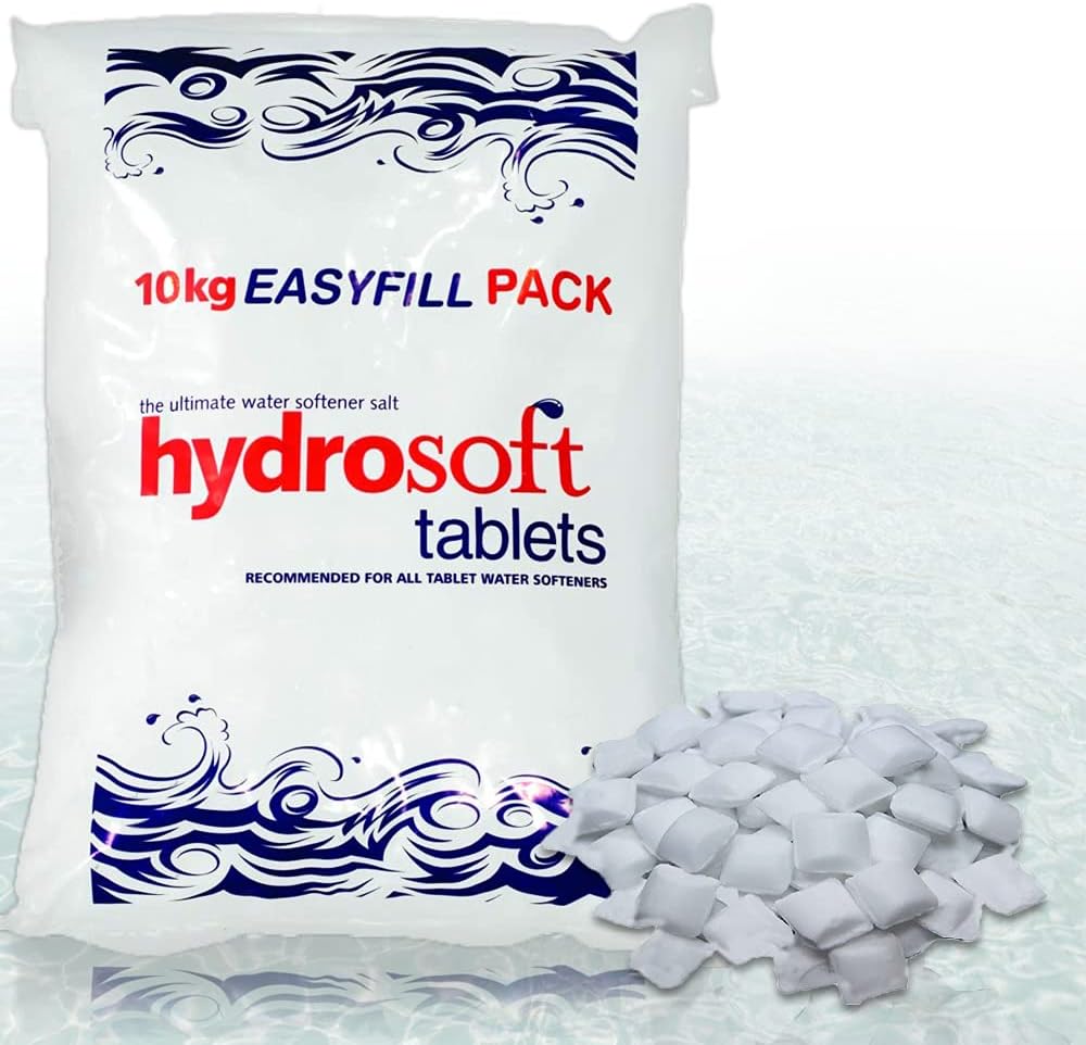 HSD HYDROSOFT Salt Softener Tablets 10Kg Bag Laundry Water Softener
