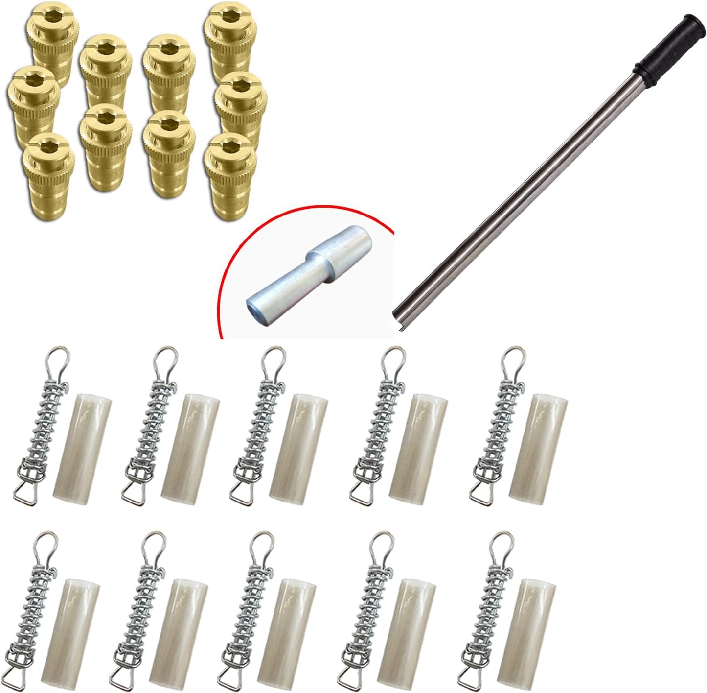 Amazon.com : mistcooling Pool Cover Hardware Parts Safety Pool Cover ...