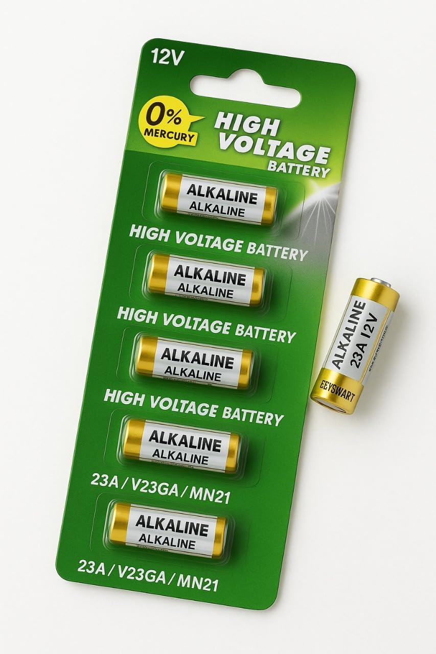 23A Alkaline Battery 12V High Voltage Long Lasting Power Cell Batteries for Car Remote Control Key Fob Doorbell Wireless Devices Electronic Gadgets and Lighter (5)-image-25
