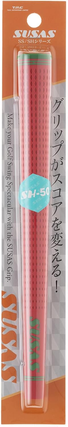 SUSAS(スーサス) SUSAS ゴルフグリップ 細め 50g レッド SH50-1-RD-P