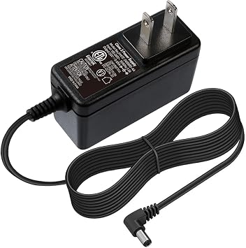 24V Power Supply for Polycom SoundPoint 320 330 335 430 450 550 560 601 650 670 IP Business Phones, 24 Volt 500mA DC Power Adapter Cord AC Charger for LED Strips Light, CCTV Camera, DC Pump