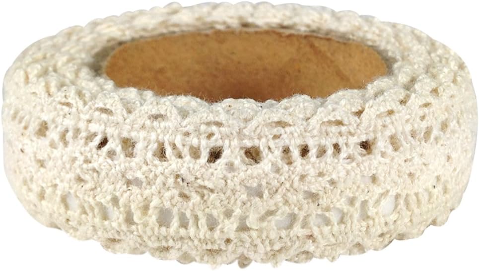 Wrapables Beige Decorative Lace Tape, 200cm L x 15mm W