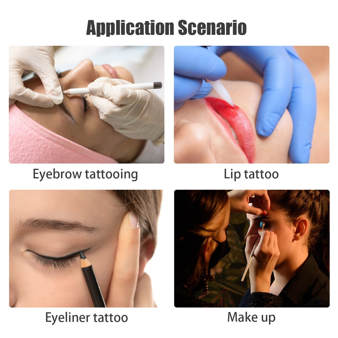 10 PCS 5D Facial Tattoo Skin Practice Head Soft Silicone Mannequin Face for Beginners' Microblading Permanent Makeup Eyebrow Lip Eyeliner Tattooing Practicing (10 Packs)