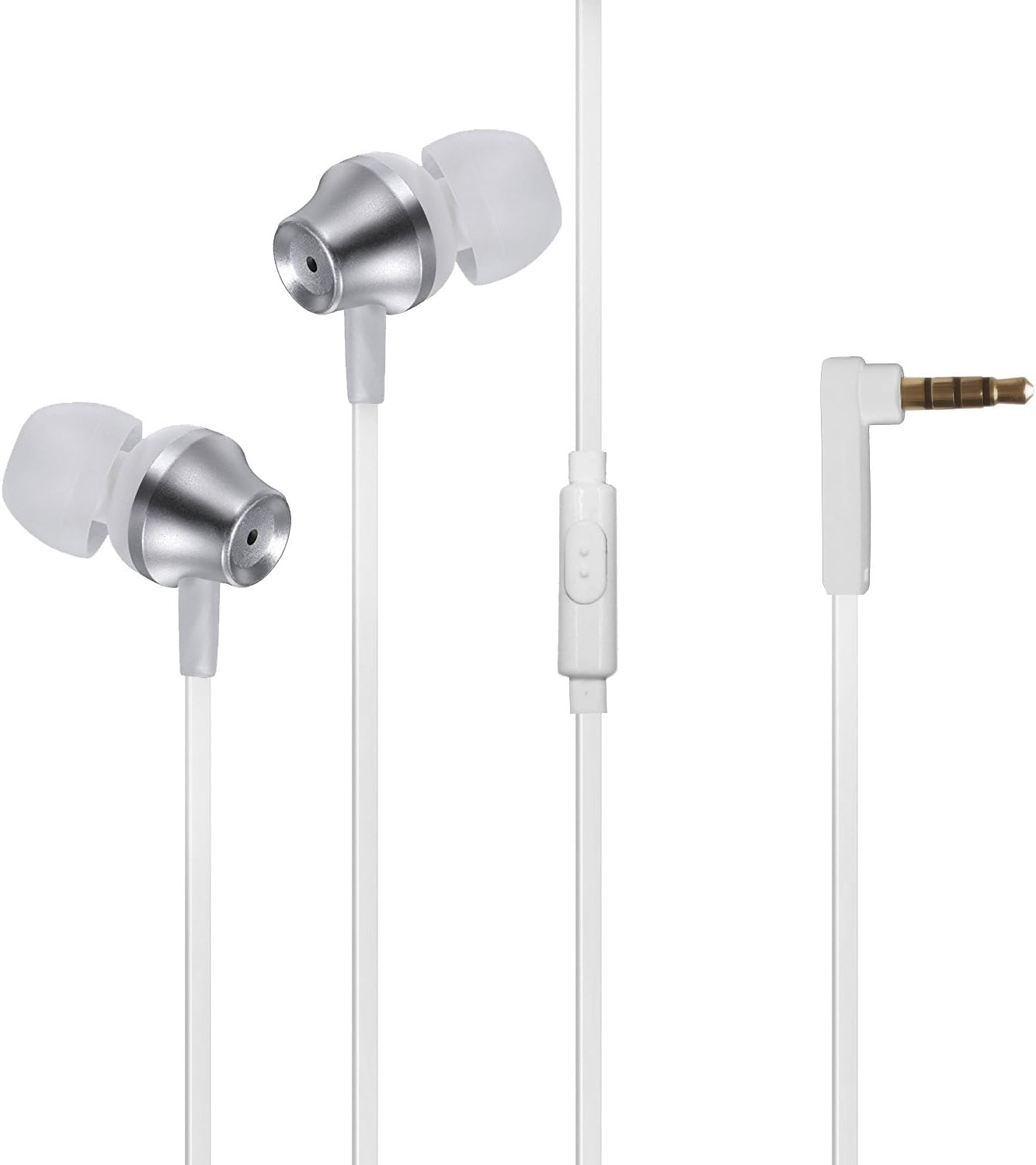 Envent Beatz 307 ET- EPIE307 in-Ear Headphone with Mic (White)
