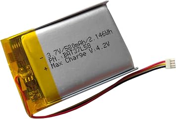 AOLIKES 580mAh 3.7v LiPo Battery Replacement for Jabra Evolve 75 Bluetooth Headset, Evolve 75 UC Battery,Evolve 75 SE Battery Replacement,AHB572535PST Battery Upgarde
