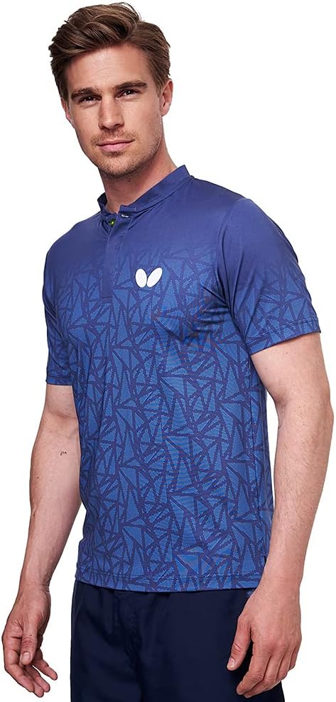 Butterfly Higo Shirt - Men's Athletic, Modern, Sports, Comfortable, Table Tennis T-Shirt