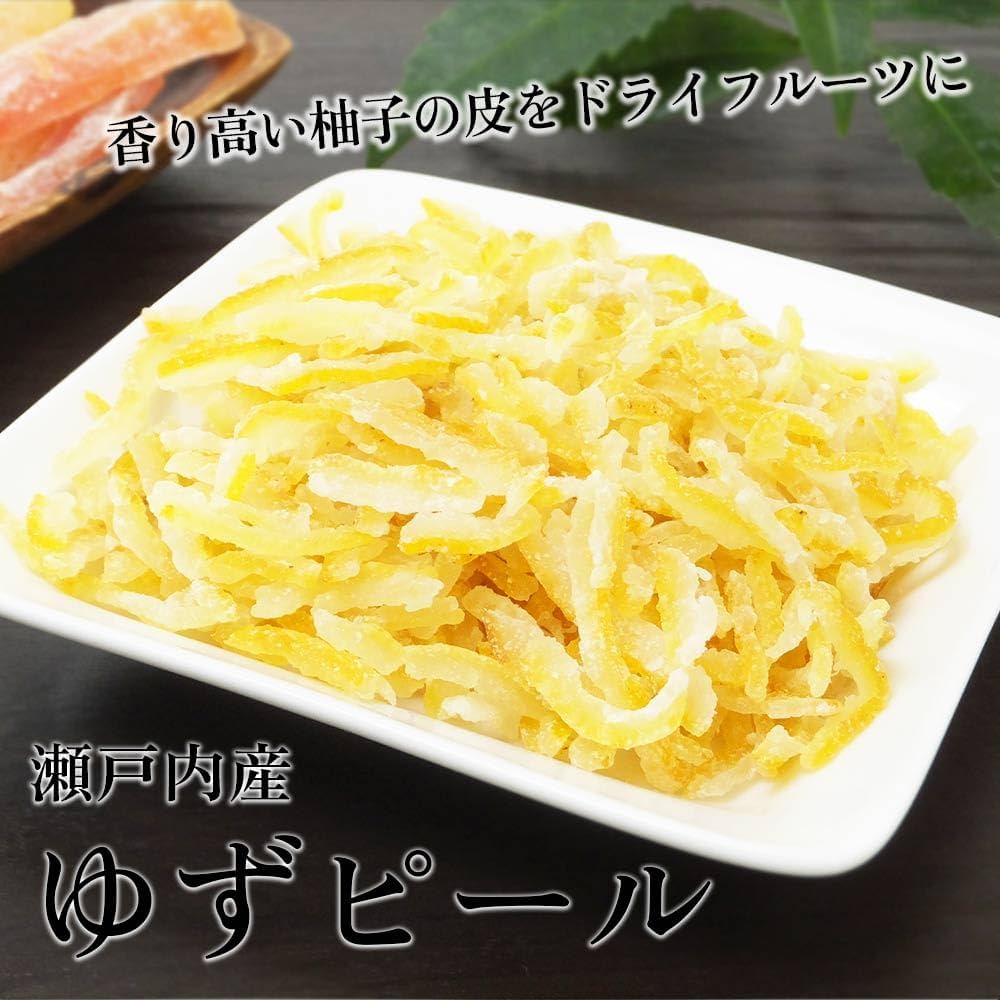ゆずピール Amazon.co.jp: Shinoya Dried Fruit, Domestic Yuzu Peel, Dried Yuzu