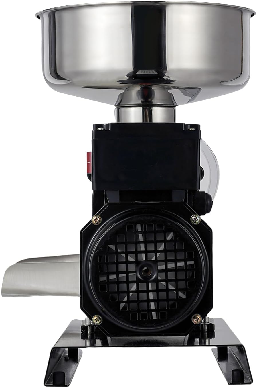 450W Electric Tomato Strainer Commercial Tomato Milling Machine Stainless Steel Food Press Sauce Maker Food Squeezer Machine for Tomato Strawberry Blueberry Sauce