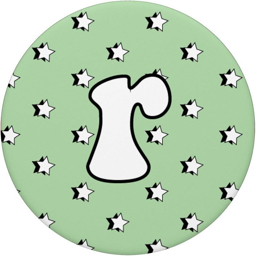 Agarre y soporte para teléfonos y tabletas, diseño de estrellas y letra ...