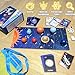COOLDUCK 30 Pcs Wooden Solar System Model Board Toy Kit, Montessori Planet Balls Toys with Astronaut Figures, Preschool Learning Educational Puzzle, Space Knowledge Flash Cards Learning Toys for Kids
