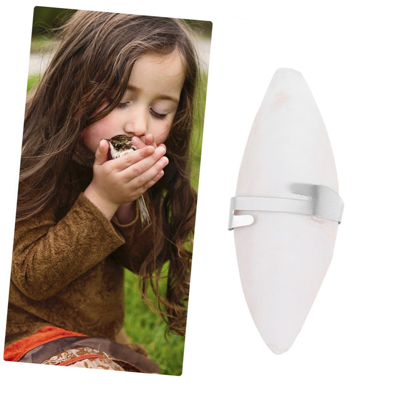 VICASKY 36 Ensembles Lot de Seiche à Mâcher pour Perroquets et Petits Animaux Jouets de Dentition avec Support Métallique Complément Calcium pour Becs et Dents Fixation Facile Cage