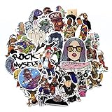 Super einfach anzubringen, reinigen Sie die Oberfläche, dann Aufkleber auf, verwenden Sie Ihre Phantasie zu schaffen coolsten Kunstwerke