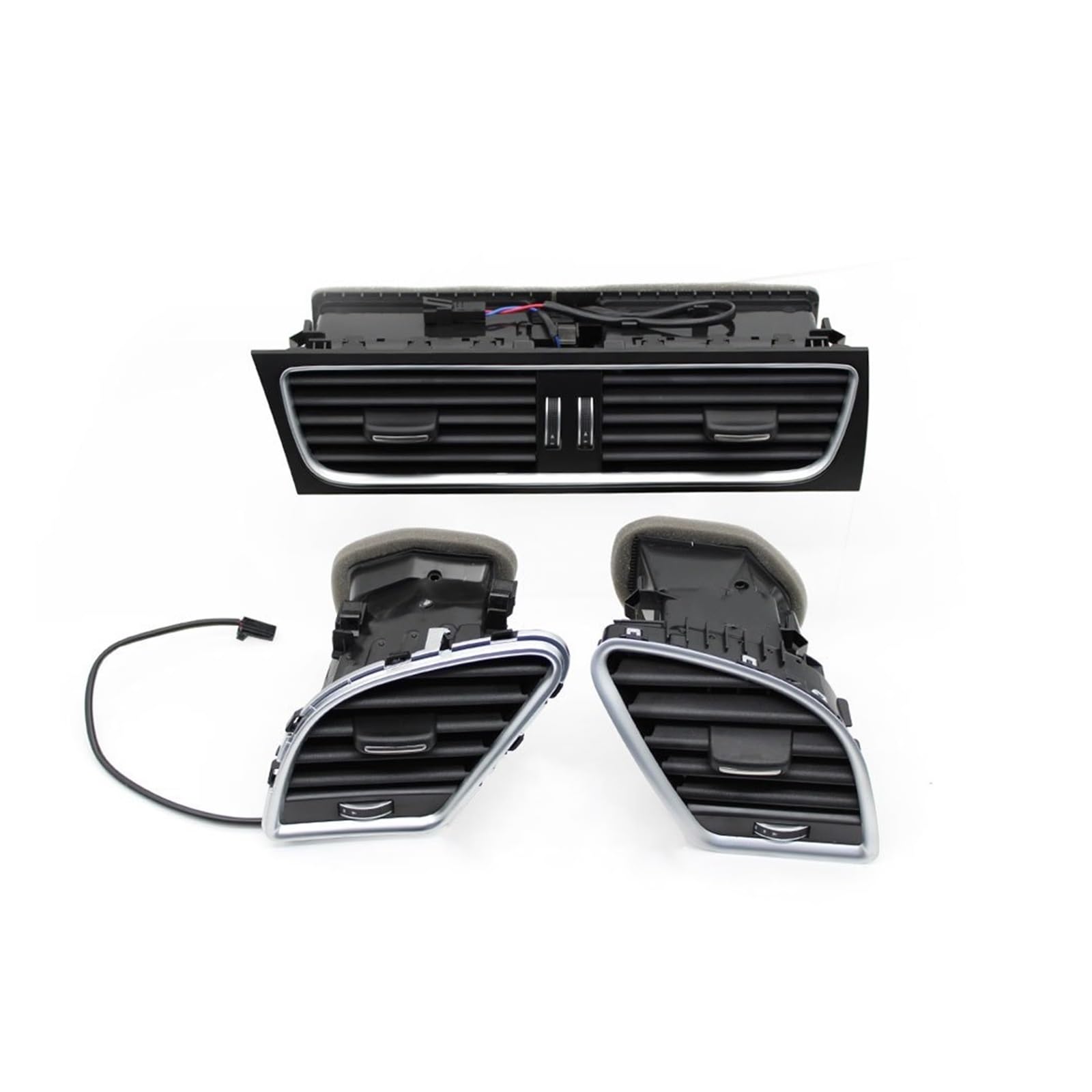 Air A/C bocchetta Per A4 B8 A5 2009-2016 8K0820901 Presa D'aria Condizionata Lato Sinistro Cruscotto Auto Gruppo Sfiato Aria Condizionata Uscita Aria Condizionata(LHD 3pieces Set)