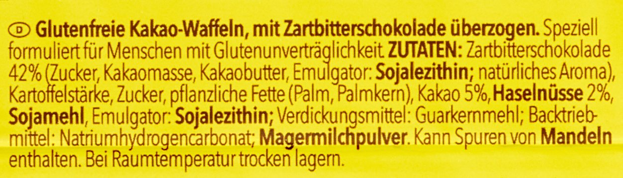 Schär Quadritos glutenfrei 40g, 20er Pack