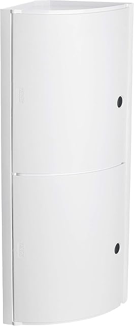 TATAY Corner Cabinet, Polypropylene, White, One Size