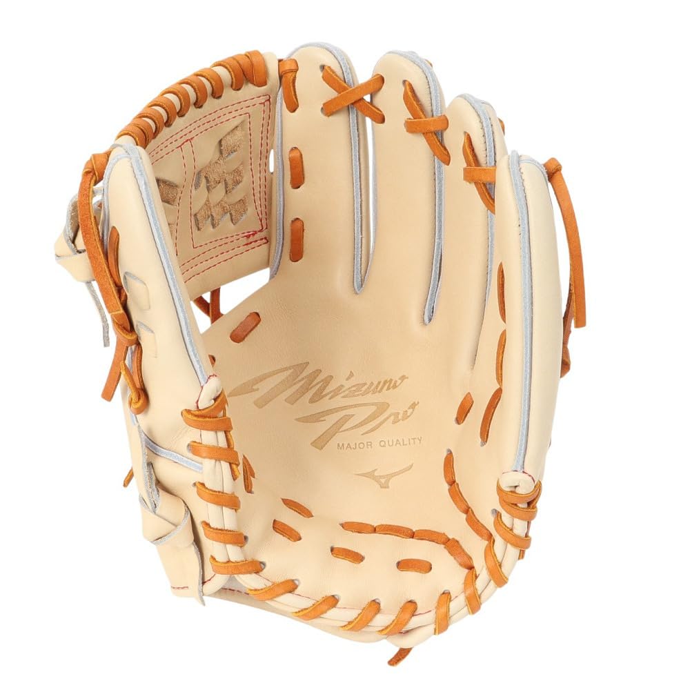 Mizuno Pro 軟式用　グローブ ベージュ　内野用 Mizuno Pro 軟式用 グローブ ベージュ 内野用