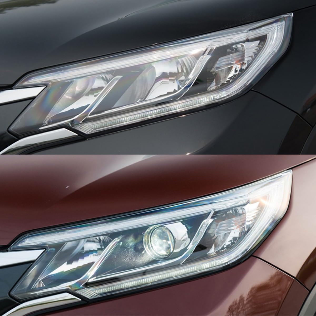 Transparent Automotive Headlight Covers Shell,Car Headlight Lens Cover Shell,Auto Headlamp Shell,for CRV 2015-2016,Right