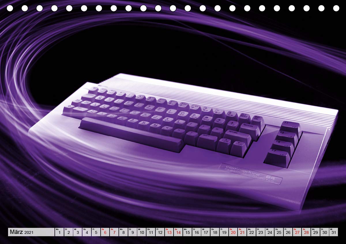 Computer der 80er (Tischkalender 2021 DIN A5 quer): Die Kultgeräte einer ganzen Generation (Monatskalender, 14 Seiten ) (CALVENDO Technologie)