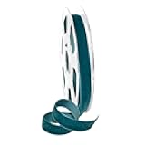 Morex Ribbon Ribbon, Nylon, 5/8 inch by 11 Yards, Teal, Item 01215/10-654 Nylvalour Velvet, 5/8